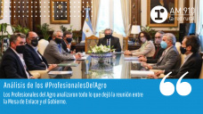 Los #ProfesionalesDelAgro analizan todo lo que dejó la reunión del Gobierno con la Mesa de Enlace