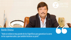 Dardo Chiesa (Coordinador de la mesa de las carnes)