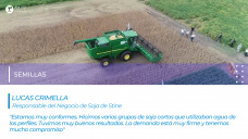 Lucas Crimella - Responsable de negocios de soja de Stine