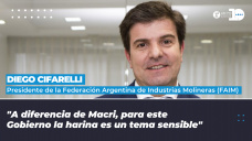 Diego Cifarelli - Presidente de la Federación Argentina de Industrias Molineras (FAIM)