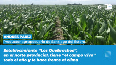Andrés Paríz - Productor agropecuario de Santiago del Estero