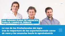 Una semana plena de anuncios para el campo: el debate