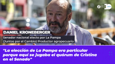Daniel Kroneberger - Senador nacional electo por La Pampa (Juntos por el Cambio). Productor agropecuario