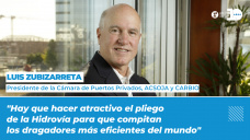 Luis Zubizarreta - Presidente de la Cámara de Puertos Privados, ACSOJA y CARBIO.