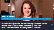Emilce Terré - Jefa Departamento de Información y Estudios Económicos de la Bolsa de Comercio de Rosario