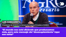Luis Zubizarreta - Presidente de ACSOJA, Cámara de Puertos Privados y CARBIO