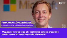 Fernando López Iervasi - Gerente general de Microsoft Argentina