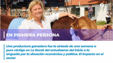 En primera persona, la palabra de Mónica Schmale, productora ganadera