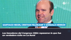 Santiago Negri, Cristian Feldkamp y Gonzalo Herrán