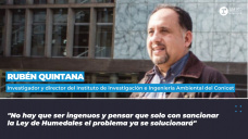 Rubén Quintana - Investigador y director del Instituto de Investigación e Ingeniería Ambiental del Conicet