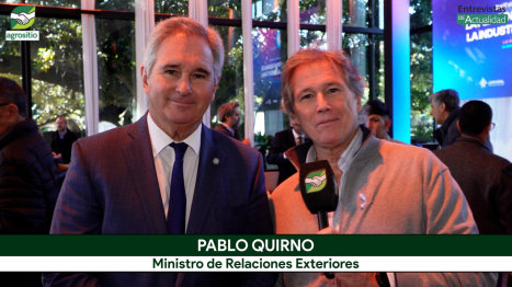 Conversando con el Canciller Pablo Quirno sobre como abrir mercados y “llevar agro-alimentos argenti...