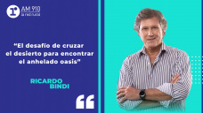 Columna de Ricardo Bindi: El desafío de cruzar el desierto para encontrar el anhelado oasis