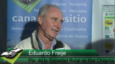TV: ¿Cómo ser Pres. de una Soc. Rural y convivir con una administración K en la ciudad?; con E. Freije