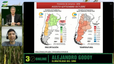 Clima: respiro hasta fin de Agosto, ¿más lluvias en Septiembre?; con Alejandro Godoy - climatólogo - SMN