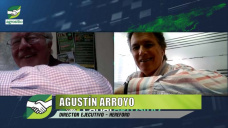 Muy buena onda y sonrisas en los remates de reproductores y en las cabaas, con Agustn Arroyo