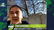 El ex Min. de Ciencia y Tecnología enfocado en nuevos cultivos alimentarios; con Lino Barañao