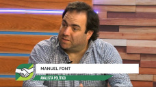 Si Alberto gana va a tener la oposicin ms fuerte de la historia; con Manuel Font