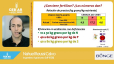 El Ing. Agr. Nahuel Reussi y el ABC de fertilizar Cebada con costos y mrgenes 