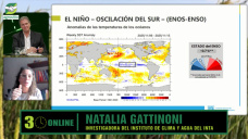 ¿Más lluvias?, ¿más espaciadas?, ¿y La Niña cuando y cómo afectará?; con N. Gattinoni - Clima INTA Castelar