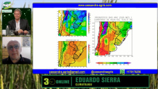 Eduardo Sierra: buenas reservas de humedad, calores extremos, y perspectivas Niño