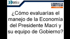 30 online B4: Qu piensa el Campo de la economa Macri?; con R. Bindi y C. Curci