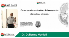 Ganadera y consecuencias productivas de las carencias vitamnico-minerales; con Guillermo Mattioli