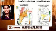 Recarga de suelos a partir del Pronstico Climtico Invernal del SMN; con Gabriela Marcora - climatloga