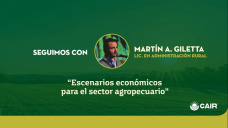Escenarios y oportunidades agro-econmicas para el Campo de un especialista del INTA; con Martn Giletta