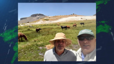Agronoma, campo, amistad, cambio y 5 das de cabalgata cruzando los Andes; con G. Franco y A. Colaneri