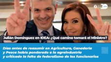 Julin Domnguez en IDEA: Qu camino tomar el Ministro?