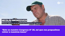 Nicolás Bronzovich - Director adjunto del programa de Prospectiva de Aapresid.