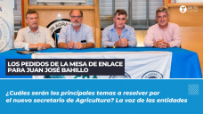 Los pedidos de la Mesa de Enlace para Juan José Bahillo