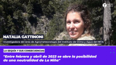 Natalia Gattinoni - investigadora del área de Agrometeorología del Instituto de Clima y Agua del INTA