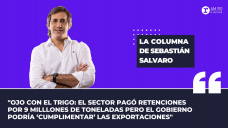 Columna Sebastián Salvaro - “Un mercado altamente técnico”