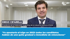 Diego Cifarelli, presidente de la Federación Argentina de la Industria Molinera (FAIM) 