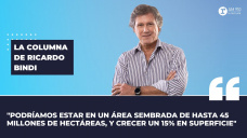 Columna Ricardo Bindi: “Oposición y oportunidades de una potente Revolución agrobioindustrial