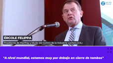 Ércole Felippa, presidente de Manfrey y titular del Centro de la Industria Lechera (CIL)