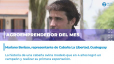Agroemprendedor del mes - Mariano Berisso, representante de Cabaña La Libertad, de Gualeguay