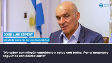 José Luis Espert, diputado nacional por Avanza Libertad.