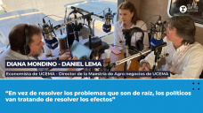 Diana Mondino y Daniel Lema, economistas de la UCEMA
