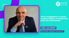 José Luis Espert, economista, diputado nacional JxC. 