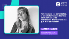 Martina Macías, selectora de RRHH para el mercado agropecuario.