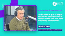 Nicolás Pino, presidente de Sociedad Rural Argentina.