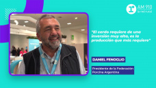 Daniel Fenoglio, presidente de la Federación Porcina Argentina