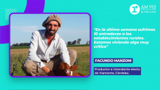 Facundo Manzoni, productor e intendente electo de Viamonte, Córdoba