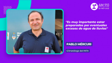 Pablo Mércuri, climatólogo del INTA