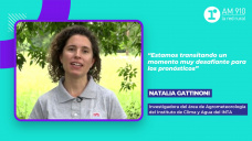 Natalia Gattinoni, Investigadora del área de Agrometeorología del Instituto de Clima y Agua del INTA