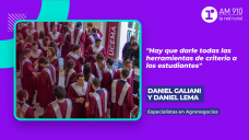 Daniel Galiani y Daniel Lema, de UCEMA. Especialistas en Agronegocios