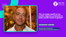 Mariano Gómez, Gerente de Promotores comerciales de Nuseed Argentina.