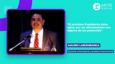 Mauro Labombarda, docente universitario y analista internacional